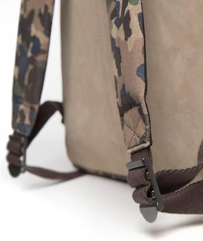 Eastpak Padded Pak'R Rucksack Camo Suede