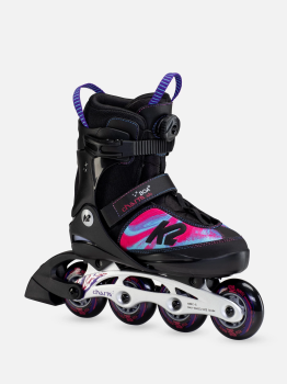 K2 Kinder Inline Skate Charm Boa Alu M (32-37)