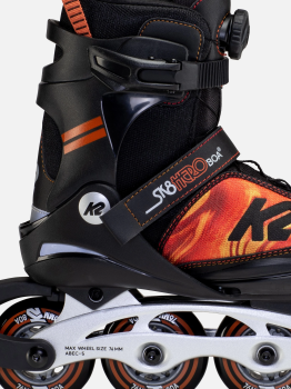 Preview: K2 Kinder Inline Skate SK8 Hero Boa Alu M (32-37)
